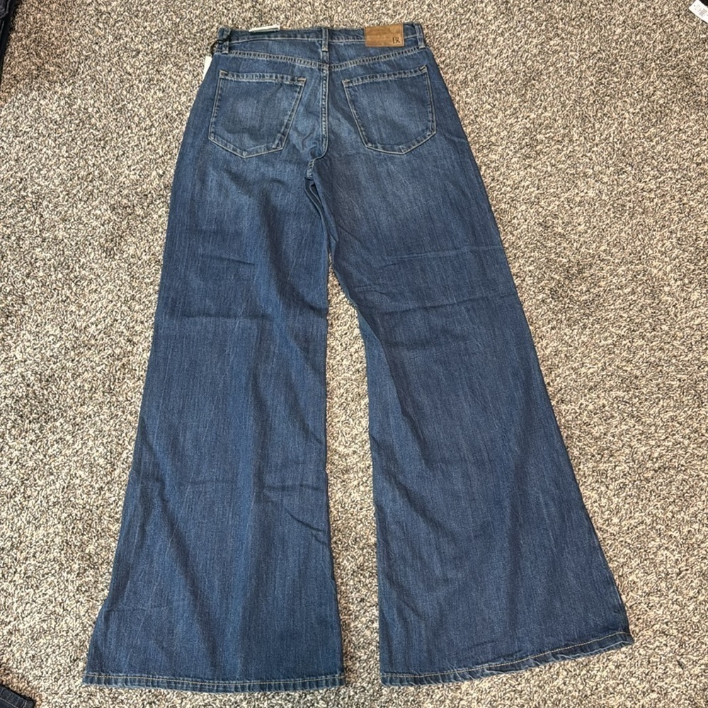 NWT! Banana Republic Medium Wash The Puddle Jean - Size 32 🩷 - Picture 5 of 8